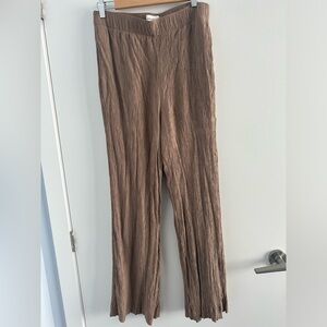 Abercrombie - textured pull on pant